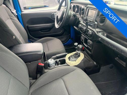 Hydro Blue Pearl Coat 2021 Jeep Wrangler Sport