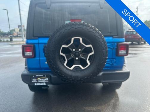 Hydro Blue Pearl Coat 2021 Jeep Wrangler Sport