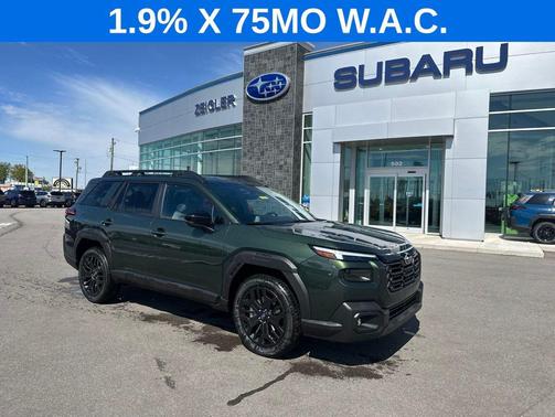 Deep Emerald Green Pearl 2026 Subaru Outback Limited XT