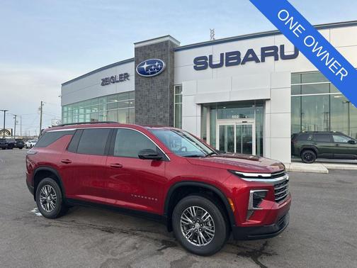 Radiant Red Tintcoat 2024 Chevrolet Traverse LT