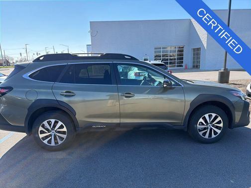 Green Metallic 2025 Subaru Outback Premium