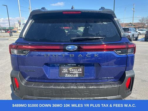 Sapphire Blue Pearl 2026 Subaru Outback Touring XT