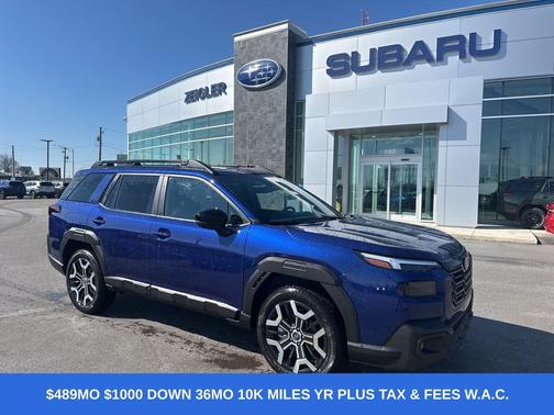 Sapphire Blue Pearl 2026 Subaru Outback Touring XT