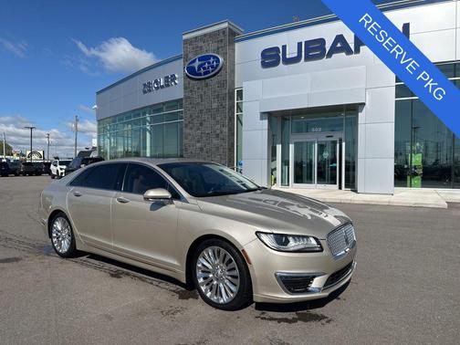 White Gold Metallic 2017 Lincoln MKZ Reserve I