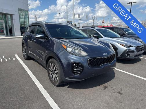 Pacific Blue 2017 Kia Sportage EX
