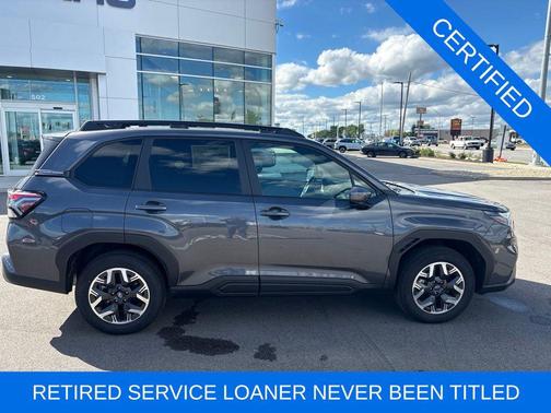 Gray Metallic 2026 Subaru Forester Premium