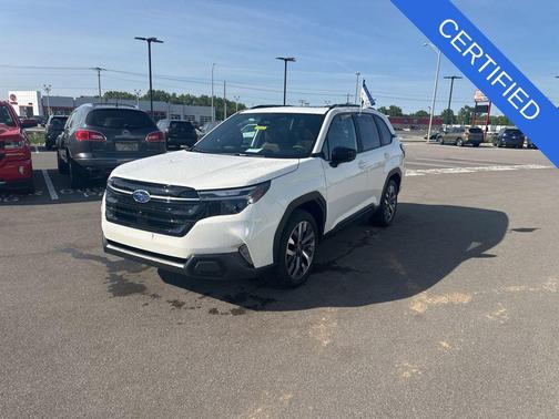 Crystal White Pearl 2026 Subaru Forester Touring