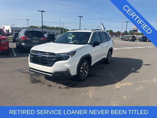 Crystal White Pearl 2026 Subaru Forester Touring