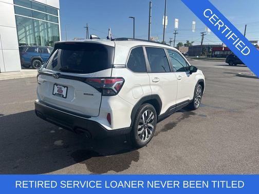 Crystal White Pearl 2026 Subaru Forester Touring
