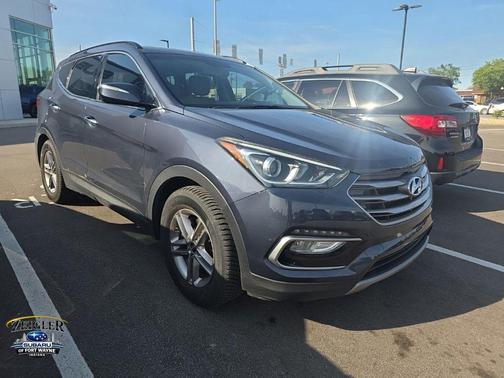 Marlin Blue 2017 Hyundai Santa Fe Sport 2.4L