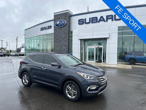 Marlin Blue 2017 Hyundai Santa Fe Sport 2.4L
