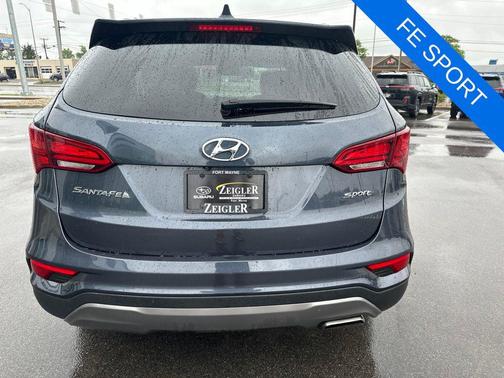Marlin Blue 2017 Hyundai Santa Fe Sport 2.4L