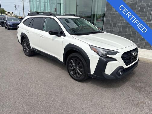Crystal White Pearl 2025 Subaru Outback Onyx Edition