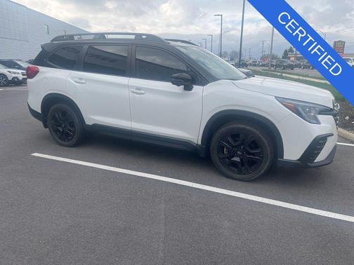 Crystal White Pearl 2023 Subaru Ascent Onyx Edition Limited 7-Passenger