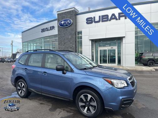 Quartz Blue Pearl 2018 Subaru Forester 2.5i