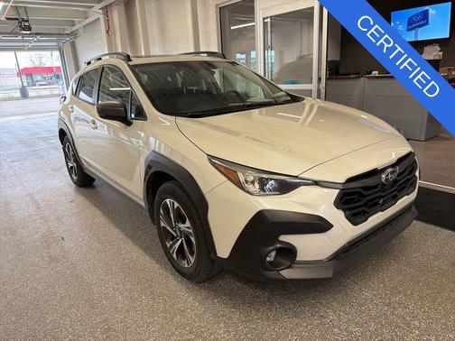 Crystal White Pearl 2024 Subaru Crosstrek Premium
