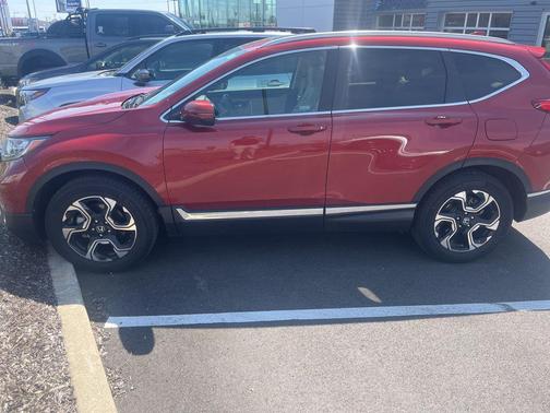 Molten Lava 2019 Honda CR-V Touring