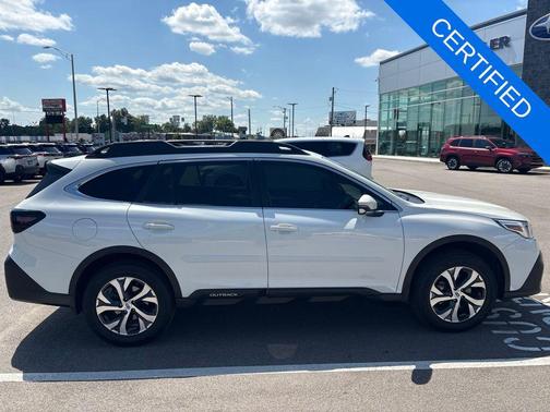 Crystal White Pearl 2022 Subaru Outback Limited
