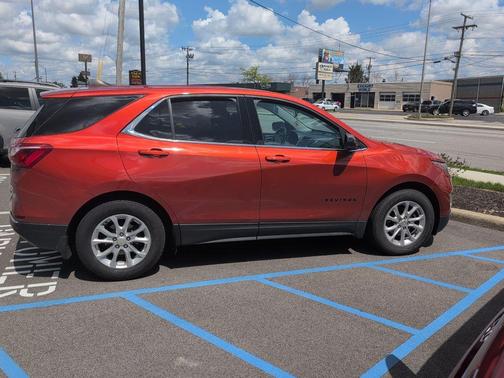 Cayenne Orange Metallic 2020 Chevrolet Equinox 1LT