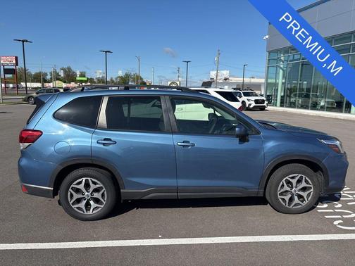 Blue 2021 Subaru Forester Premium