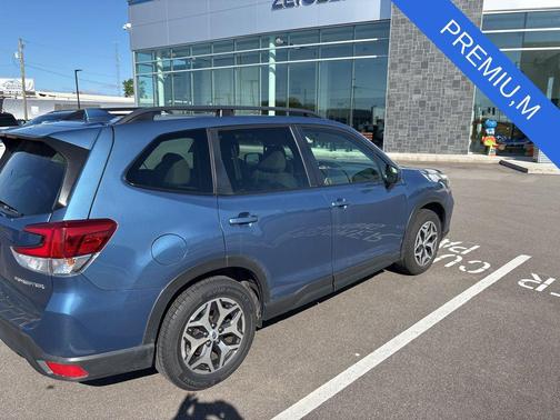 Blue 2021 Subaru Forester Premium