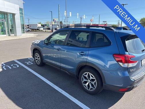 Blue 2021 Subaru Forester Premium