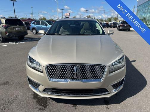 White Gold Metallic 2017 Lincoln MKZ Reserve I