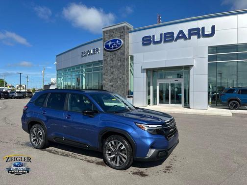Daybreak Blue Pearl 2026 Subaru Forester Touring