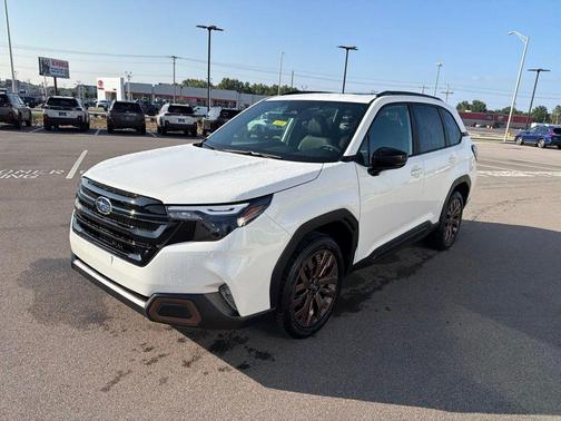 Crystal White Pearl 2026 Subaru Forester Sport