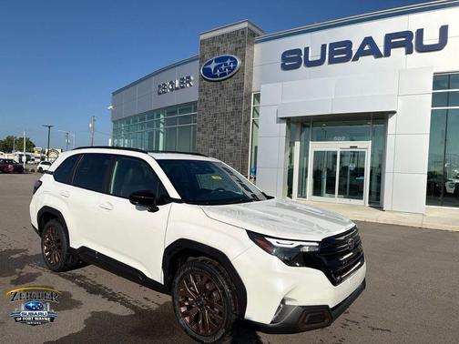 Crystal White Pearl 2026 Subaru Forester Sport