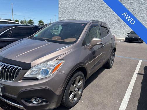 Cocoa Silver Metallic 2014 Buick Encore Leather