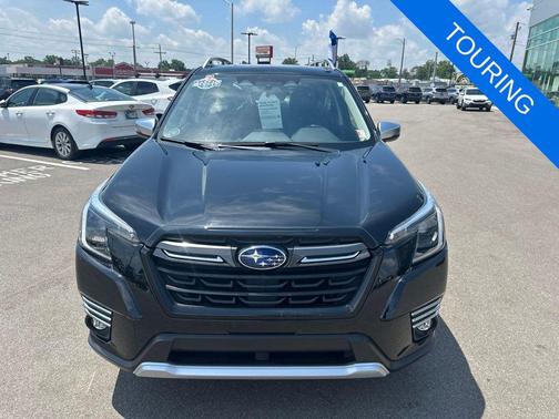 Crystal Black Silica 2022 Subaru Forester Touring