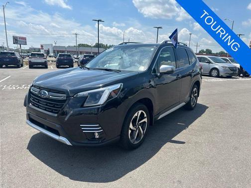 Crystal Black Silica 2022 Subaru Forester Touring