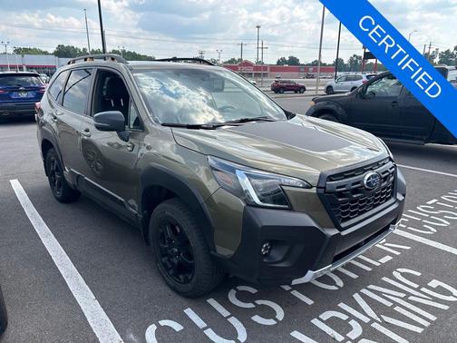 Autumn Green Metallic 2023 Subaru Forester Wilderness