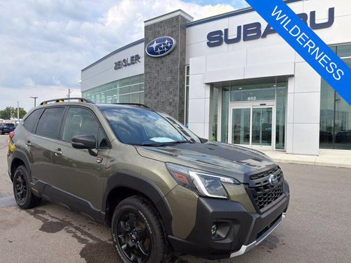 Autumn Green Metallic 2024 Subaru Forester Wilderness