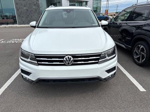 White 2021 Volkswagen Tiguan 2.0T SEL