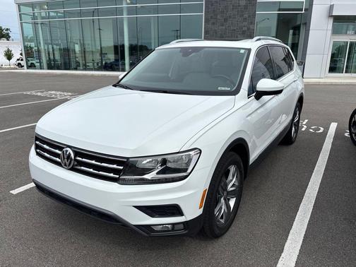 White 2021 Volkswagen Tiguan 2.0T SEL