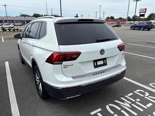 White 2021 Volkswagen Tiguan 2.0T SEL