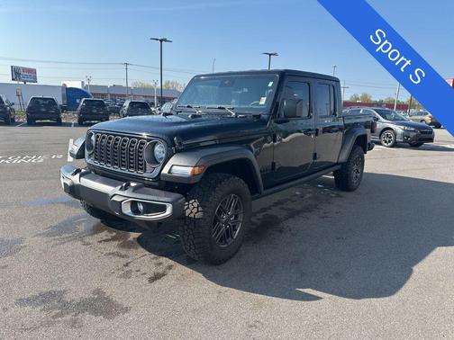 Black Clearcoat 2025 Jeep Gladiator Sport S