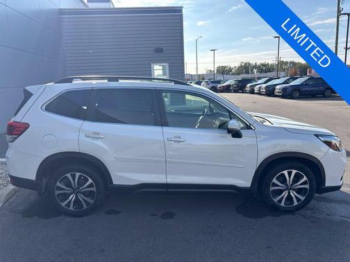Crystal White Pearl 2020 Subaru Forester Limited