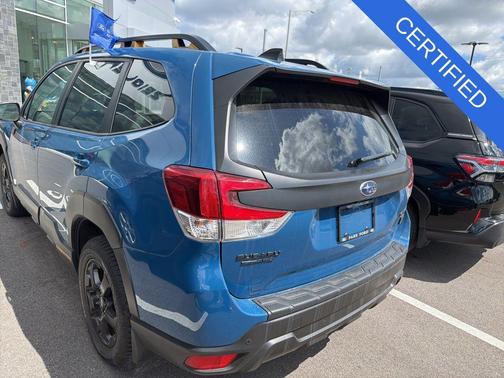 Geyser Blue 2024 Subaru Forester Wilderness