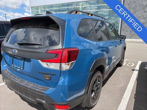 Geyser Blue 2024 Subaru Forester Wilderness