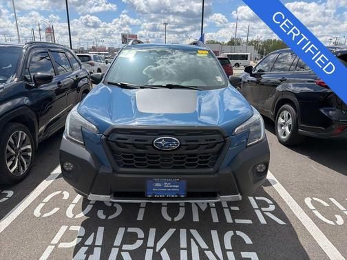 Geyser Blue 2024 Subaru Forester Wilderness
