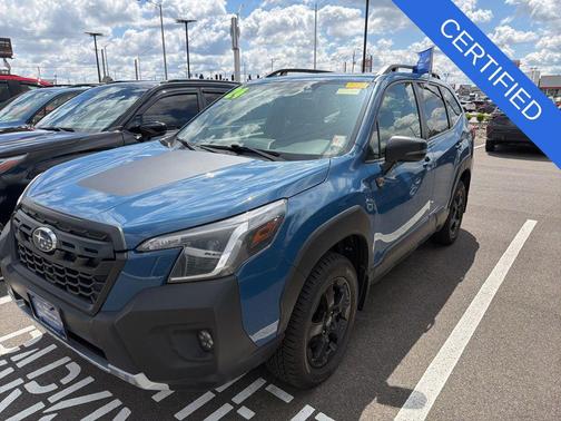 Geyser Blue 2024 Subaru Forester Wilderness