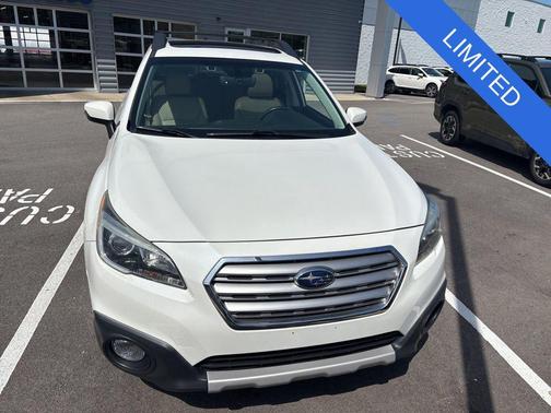 Crystal White Pearl 2017 Subaru Outback 2.5i Limited