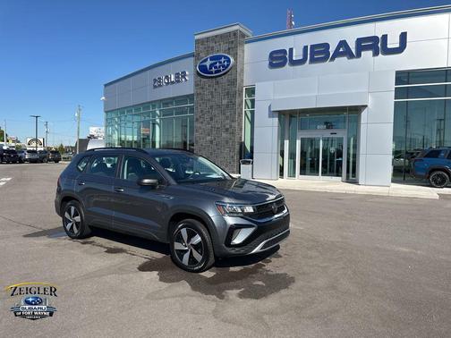 Gray 2024 Volkswagen Taos 1.5T S