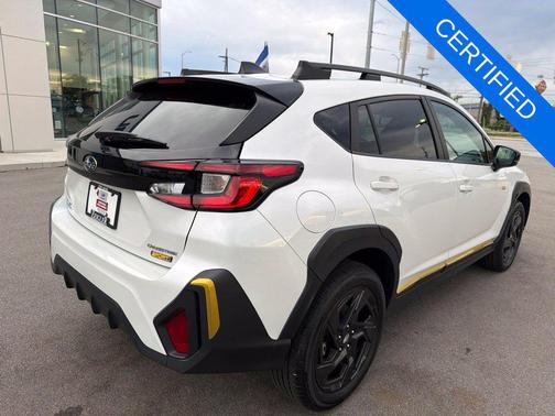 Crystal White Pearl 2025 Subaru Crosstrek Sport