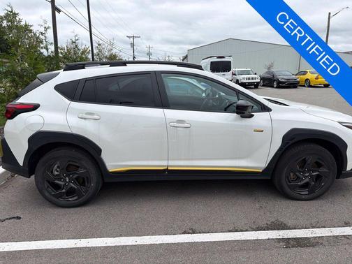 Crystal White Pearl 2025 Subaru Crosstrek Sport