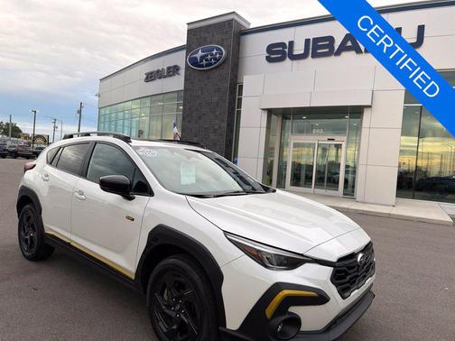 Crystal White Pearl 2025 Subaru Crosstrek Sport