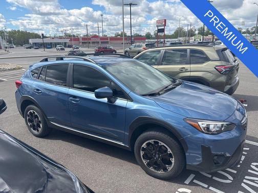 Blue 2021 Subaru Crosstrek Premium